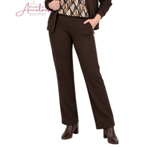 Dreamstar broek stip 218 Fabo bruin Dreamstar broek stip 218 Fabo bruin